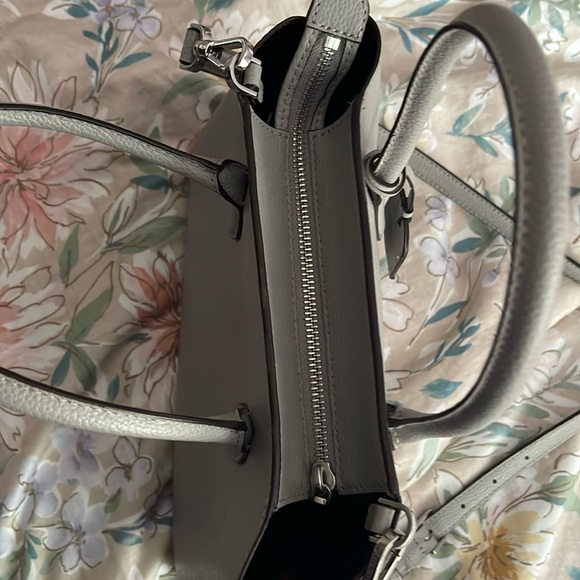 Kate Spade Eva Small Zip Top Satchel - Grey - Picture 6 of 11